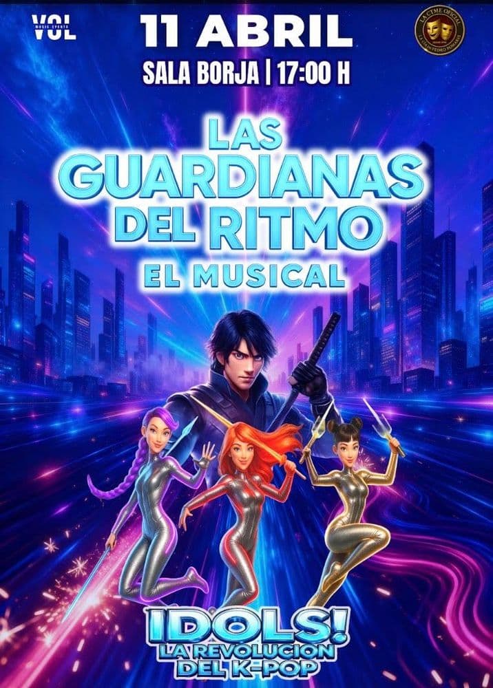 Imagen de Las guardianas del ritmo. El musical. Idols! La revolución del K-POP.