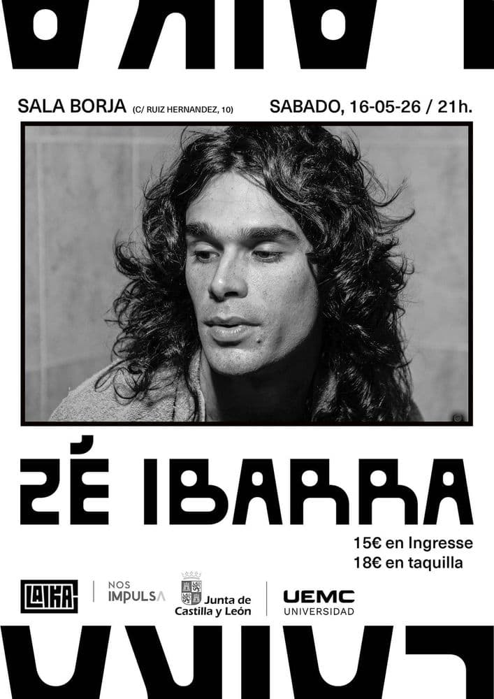 Imagen de Zé Ibarra en concierto