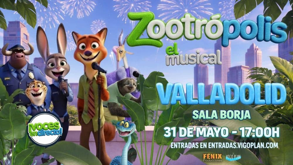 Imagen de Zootrópolis, el musical.