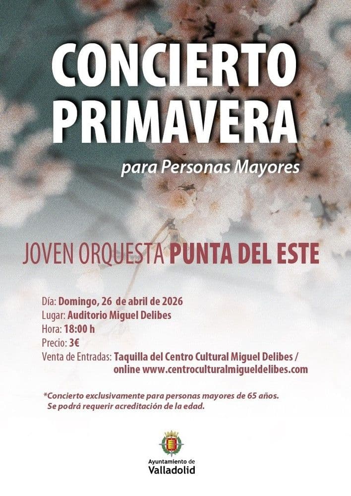 Imagen de Concierto de Primavera Para Personas Mayores