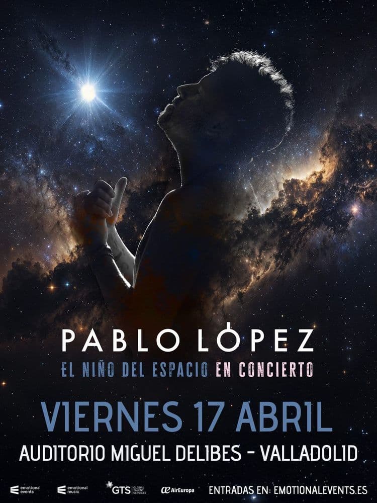 Imagen de Pablo López. El niño del espacio en concierto