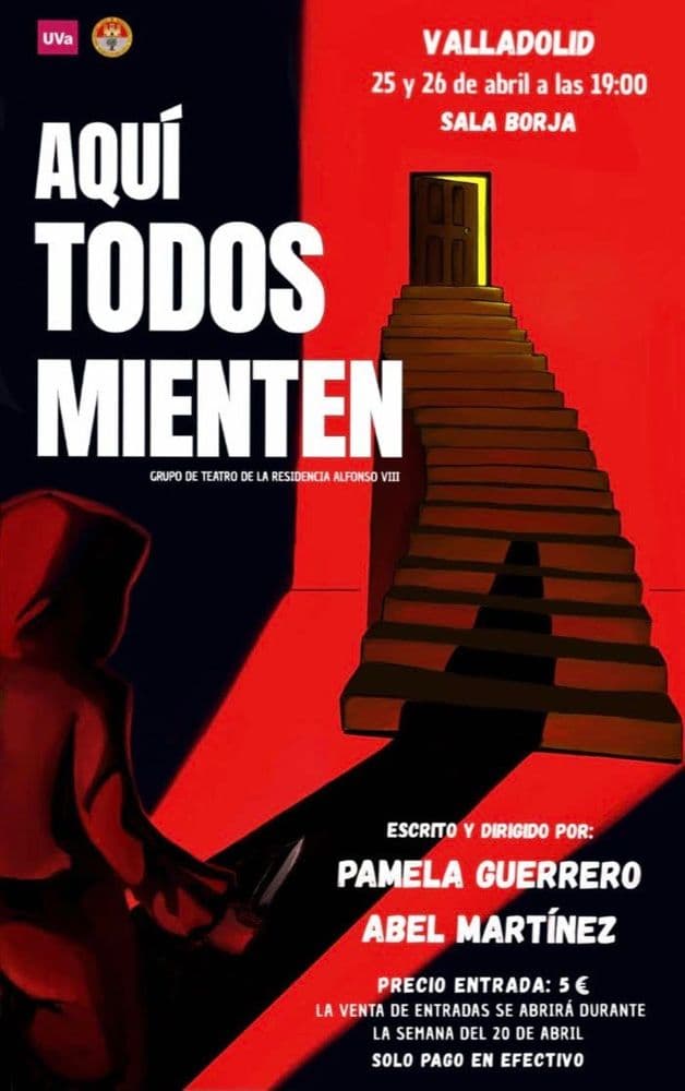 Imagen de Grupo de teatro de la residencia Alfonso VIII presenta: Aquí todos mienten