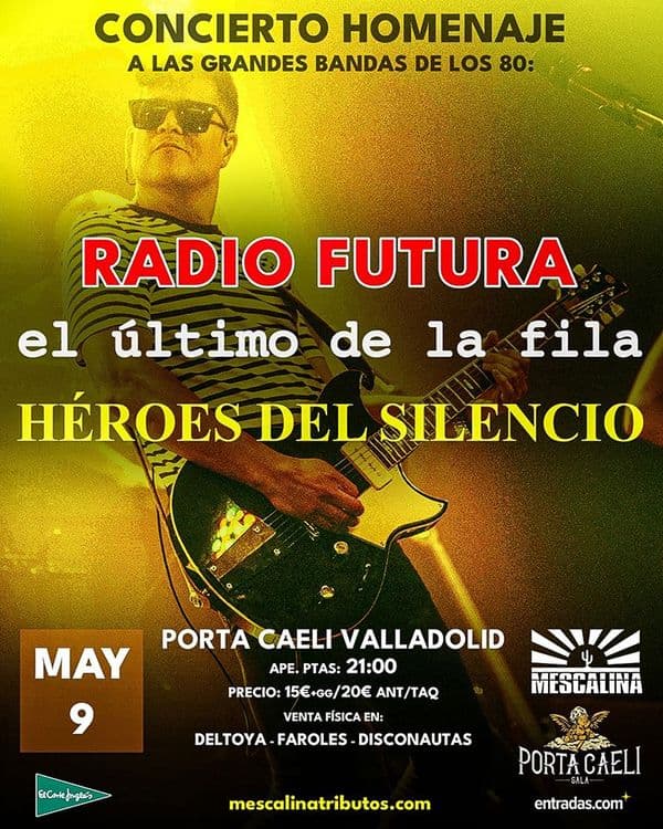 Imagen de Concierto homenaje a grandes bandas de los 80