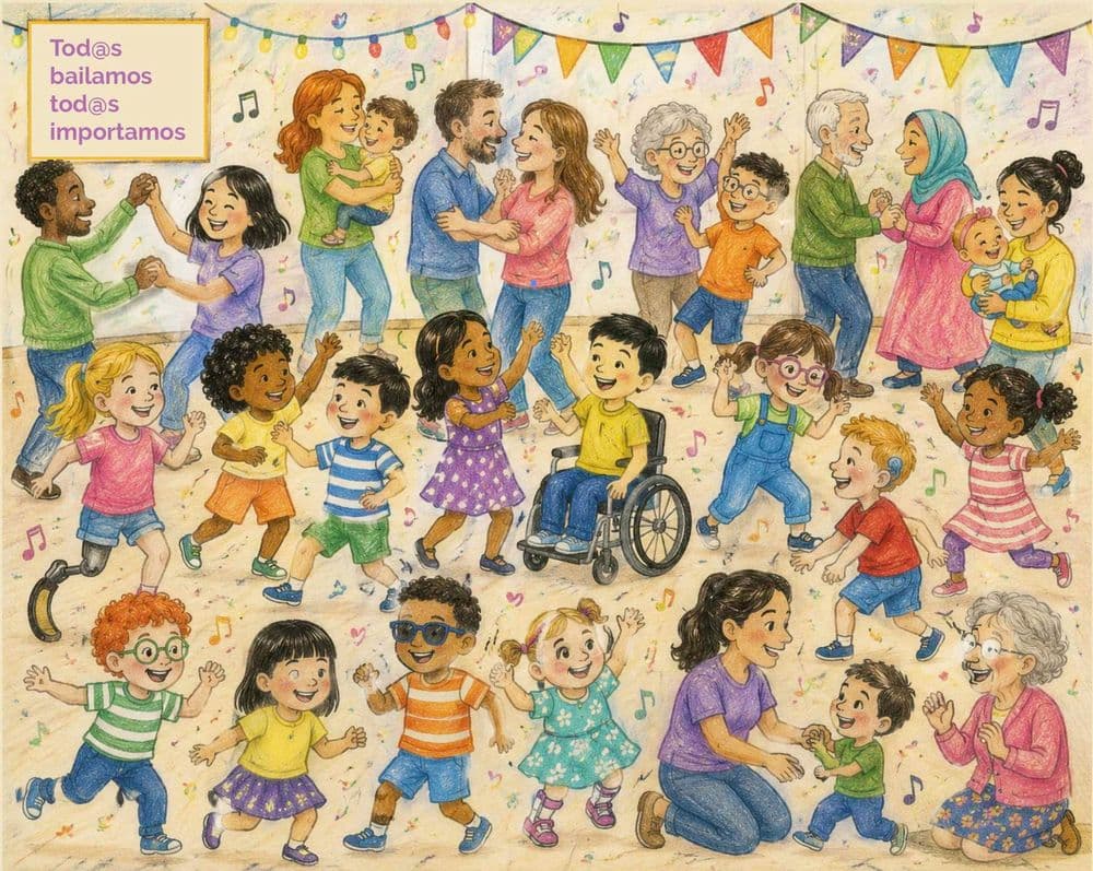 Imagen de De Danza Bailando En Familia: Mañanas En Movimiento (3 a 5 Años)