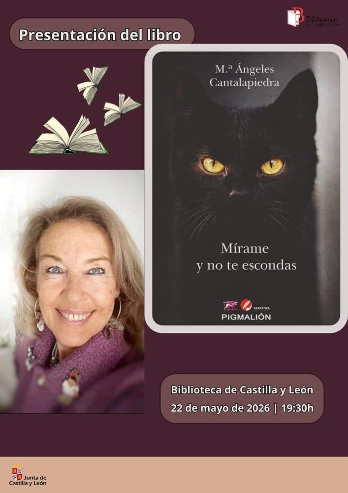 Imagen de Presentación del libro "Mírame y no te escondas", de Mª Ángeles Cantalapiedra