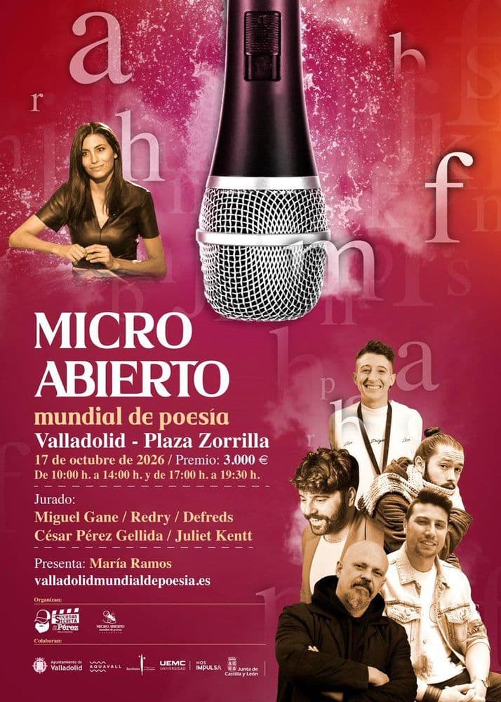 Imagen de Micro abierto - Mundial de Poesía