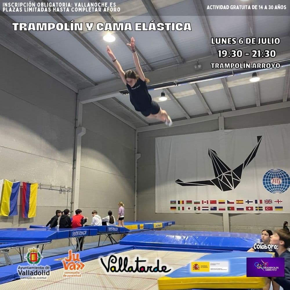 Imagen de Trampolin y cama elástica