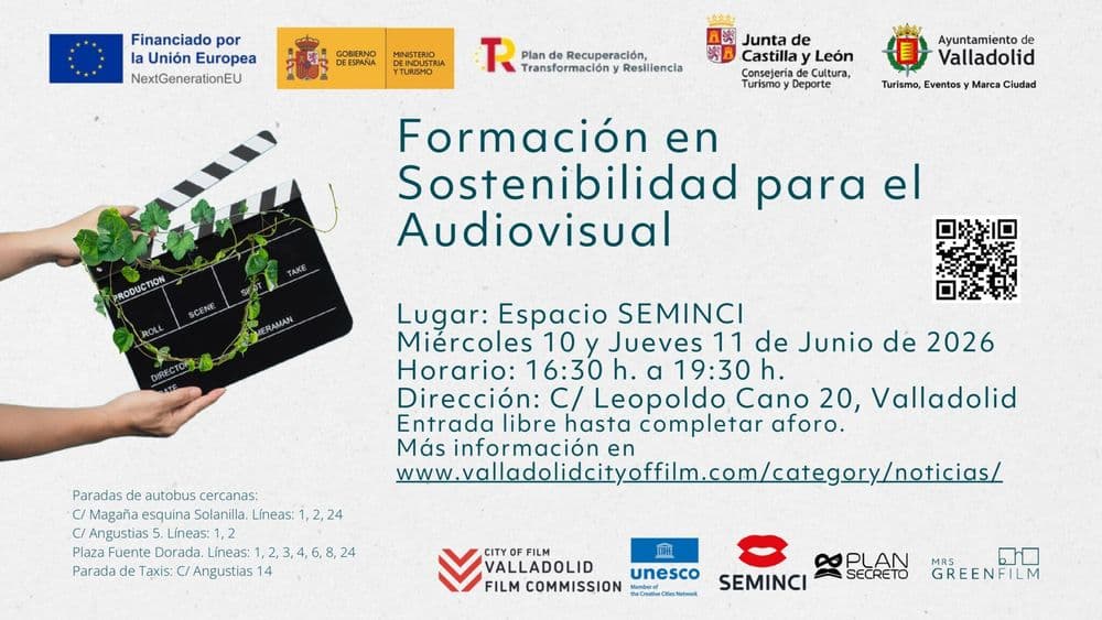 Imagen de Formación en sostenibilidad para el audiovisual