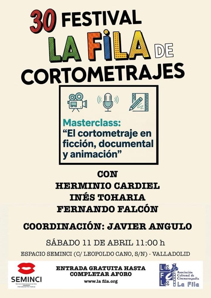 Imagen de El cortometraje en ficción, documental y animación - 30 Aniversario del Festival La Fila