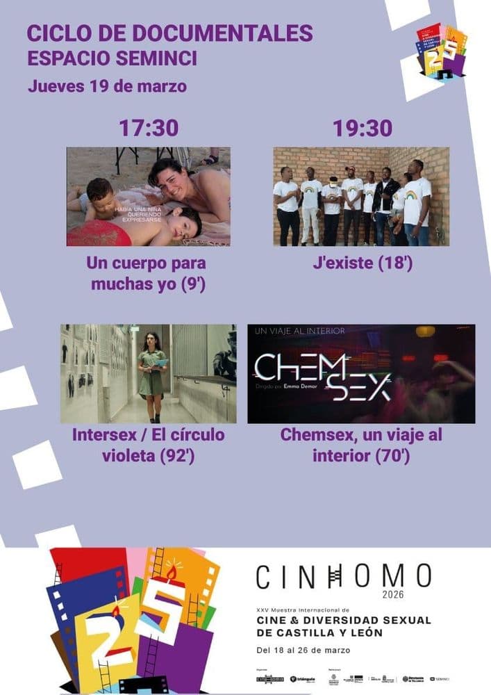 Imagen de XIX Ciclo Documental de Derechos Humanos y Diversidad Sexual (I)