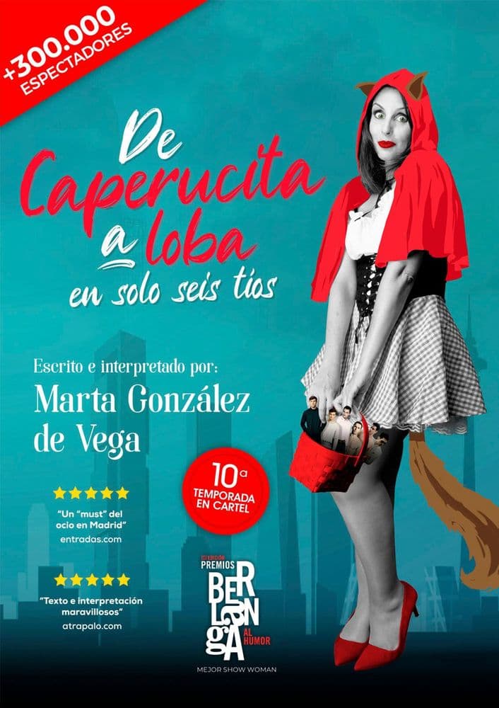 Imagen de De Caperucita A Loba En Solo Seis Tíos