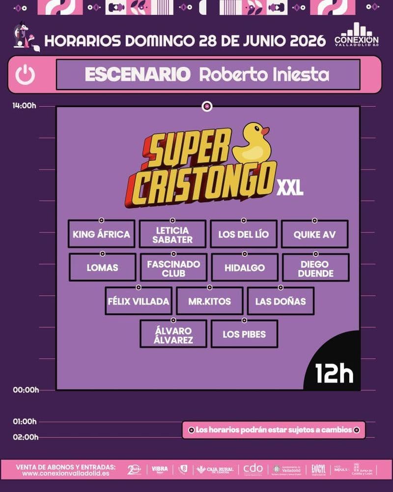 Imagen de Conexión Valladolid 8.0: Super Cristongo XXL
