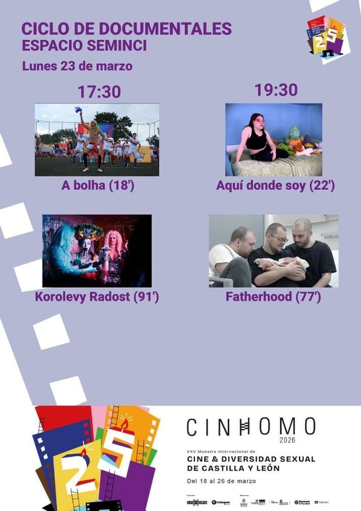 Imagen de XIX Ciclo Documental de Derechos Humanos y Diversidad Sexual (II)