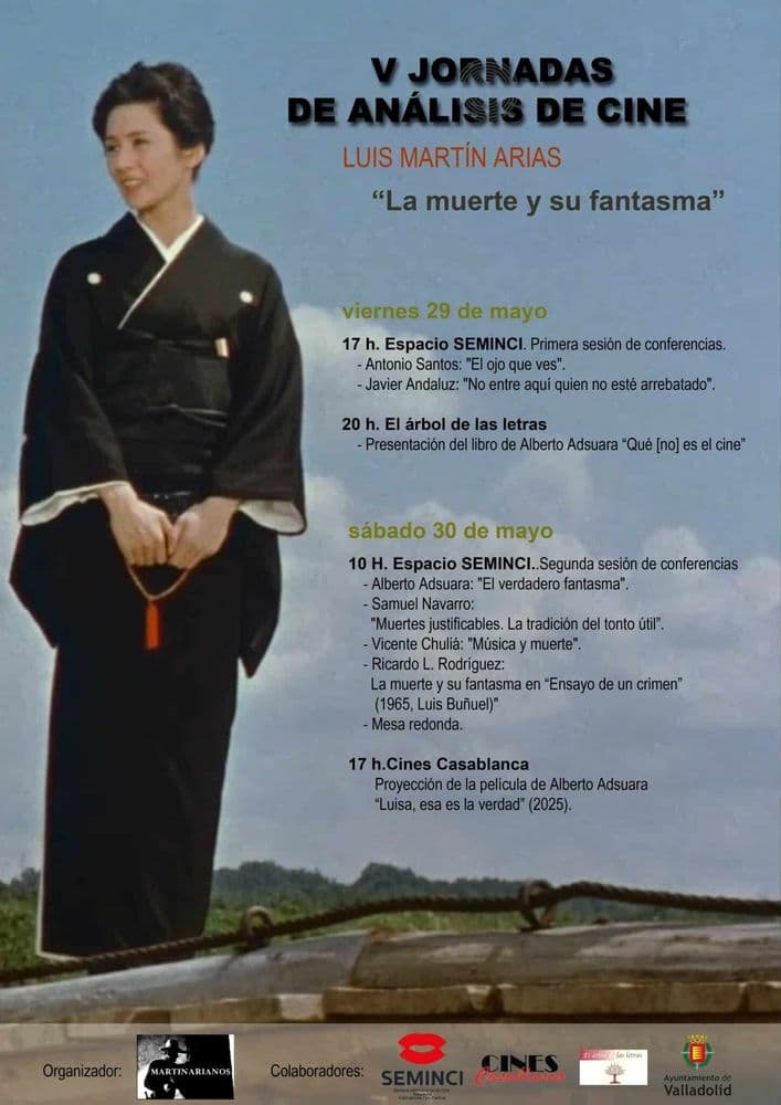 Imagen de La muerte y su fantasma - V Jornadas de análisis de cine - Luis Martín Arias