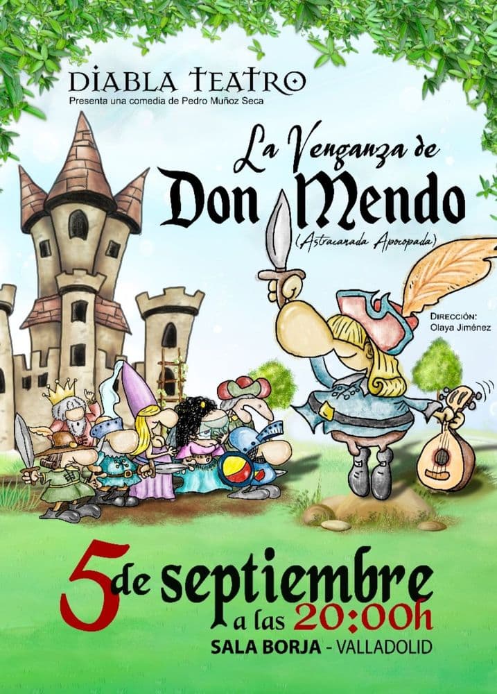 Imagen de Diabla teatro presenta La venganza de Don Mendo