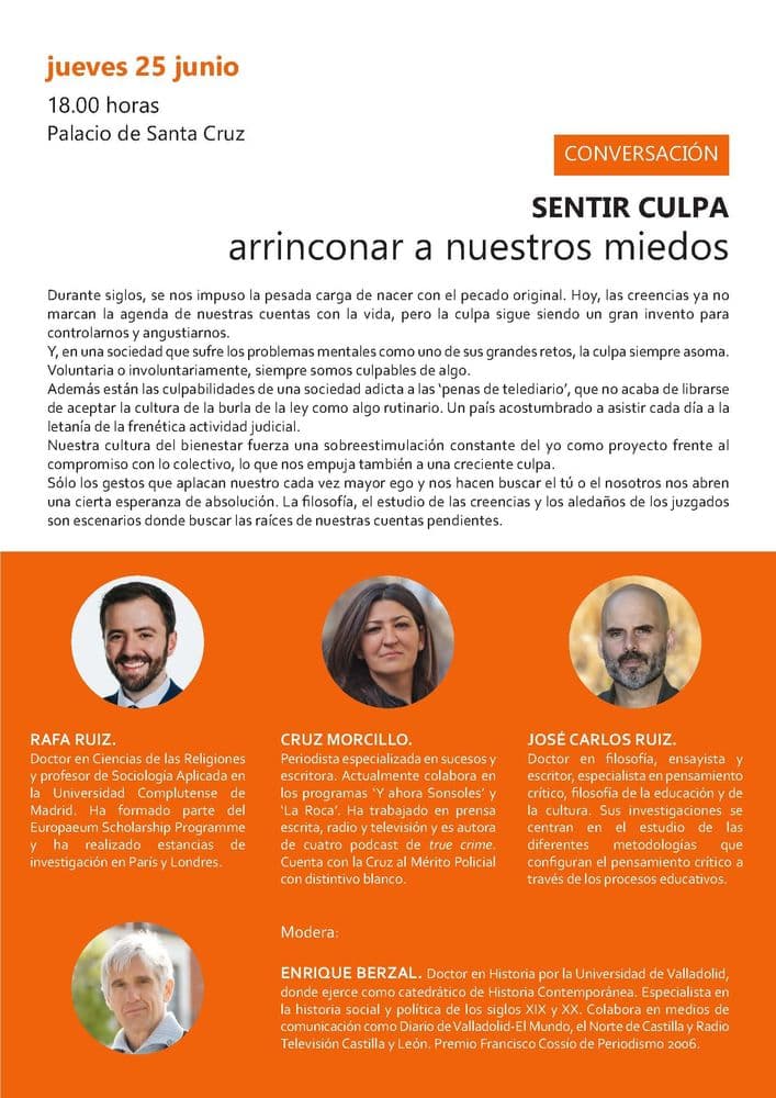 Imagen de Sentir culpa. Arrinconar a nuestros miedos