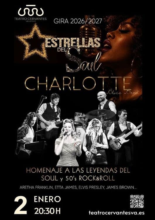 Imagen de “Estrellas Del Soul” con Charlotte Blues Band