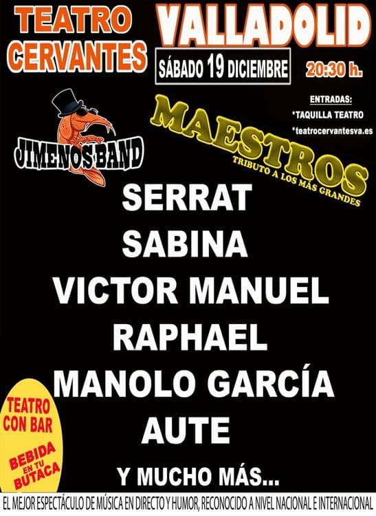 Imagen de Jimenos Band: Maestros (Tributo)