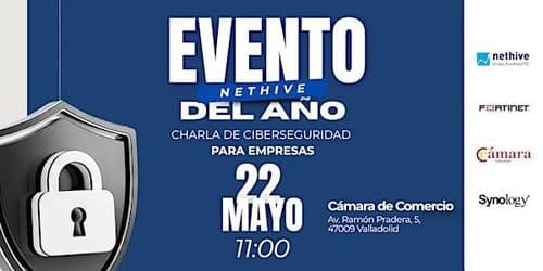 Imagen de Charla de Ciberseguridad a Empresas - "Evento del Año" de Nethive