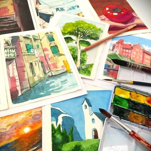 Imagen de Exposición: Aprender a mirar, entender, pintar