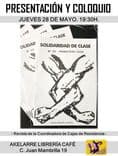Imagen de Presentacion y coloquio: revista Solidaridad De Clase