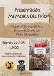 Imagen de Presentaciòn Memoria Del Frio
